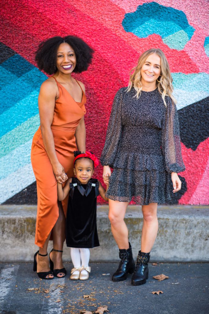 family portraits in downtown San Jose