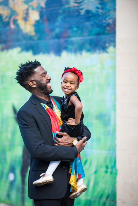 family portraits in downtown San Jose