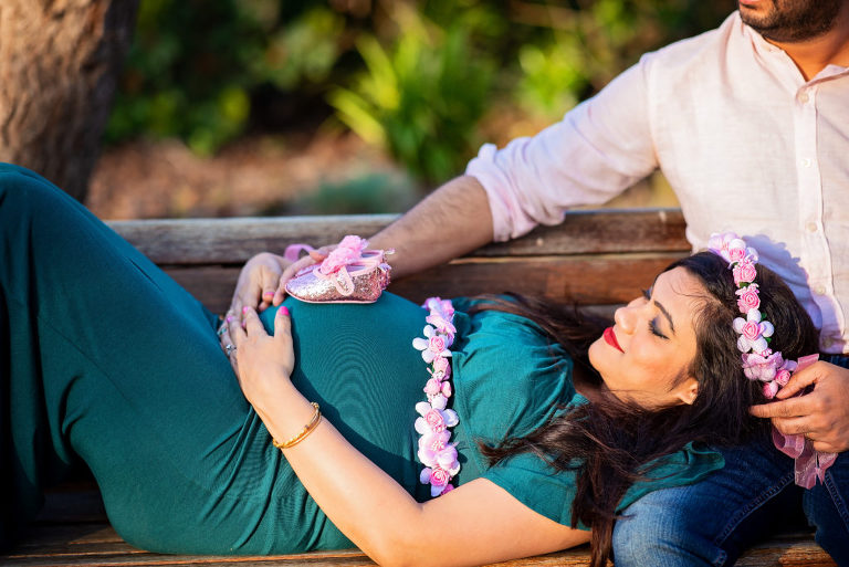 maternity portraits on a weekday