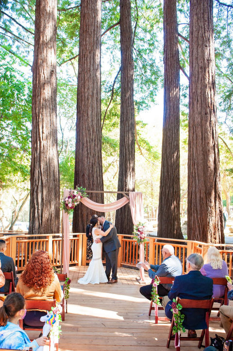 the best wedding location with redwood trees near san jose