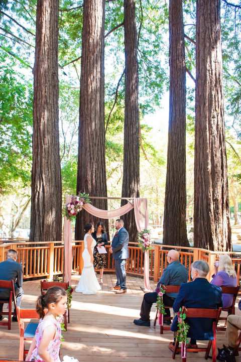 the best wedding location with redwood trees near san jose