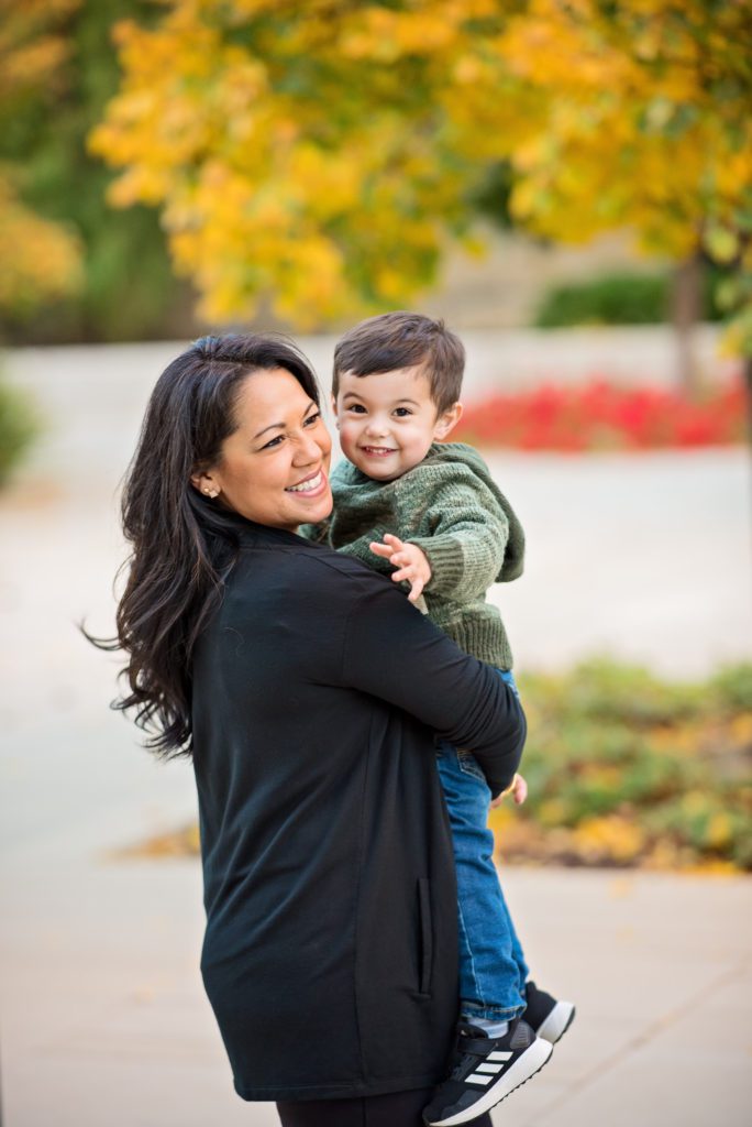 make family portraits fun for kids