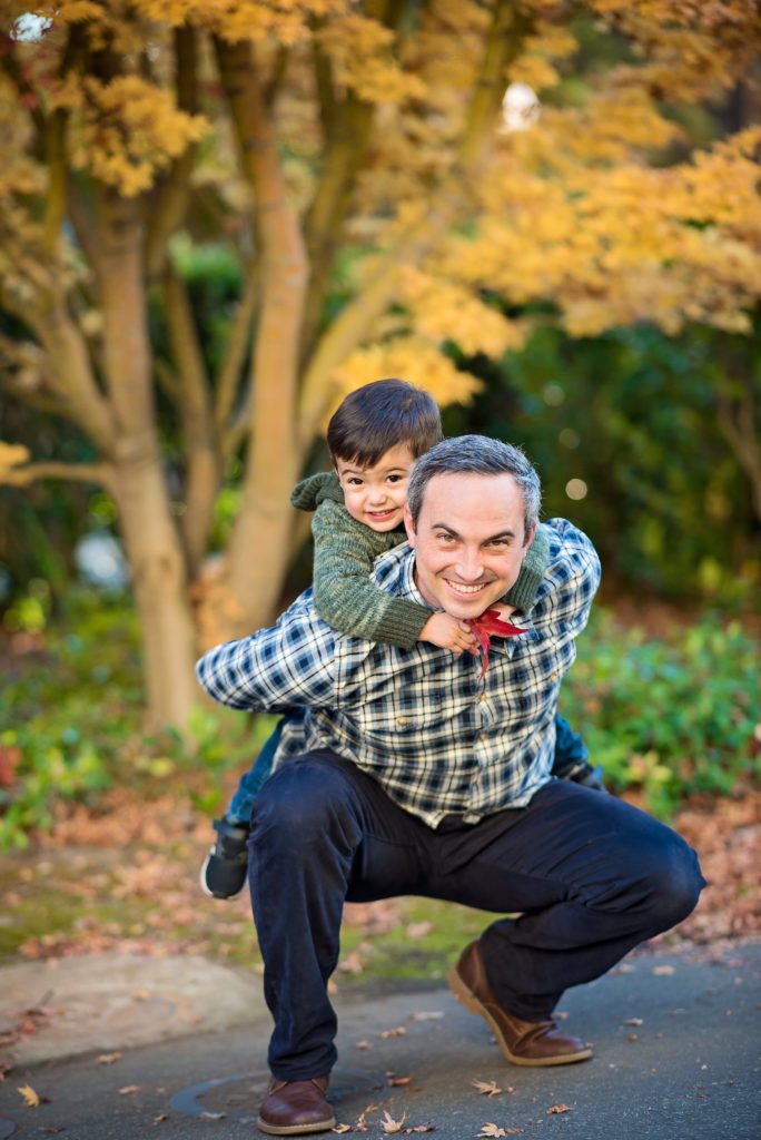 make family portraits fun for kids