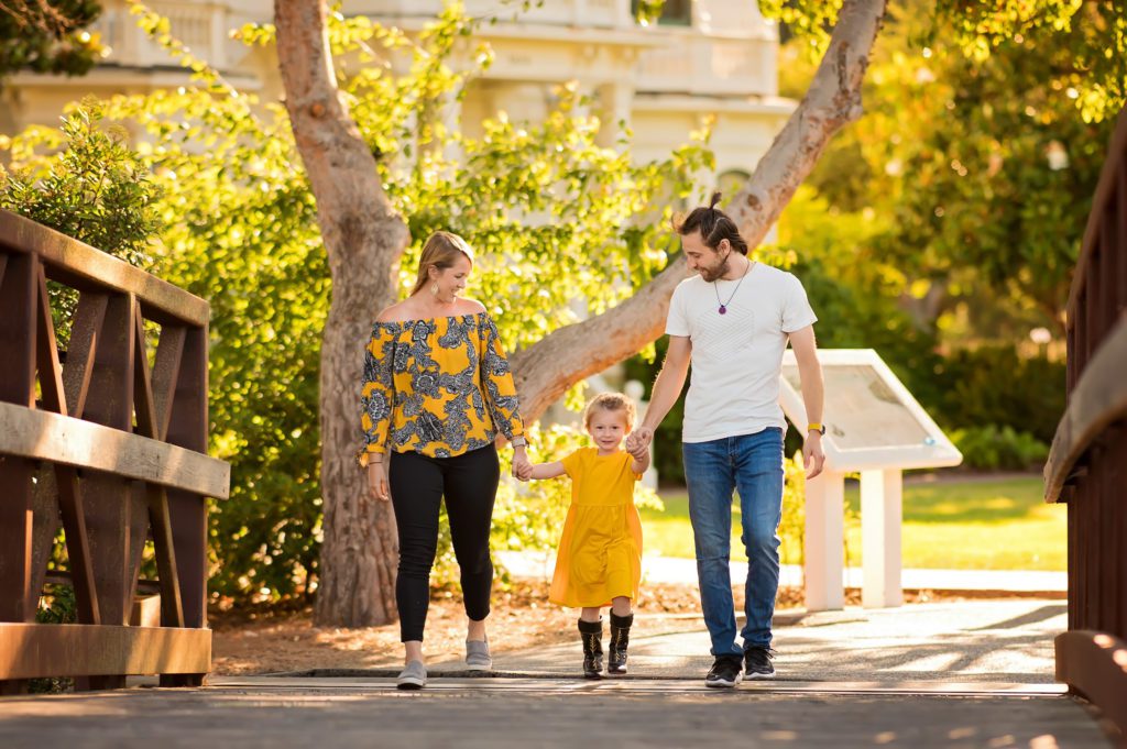 how to prepare for your first family portrait with children