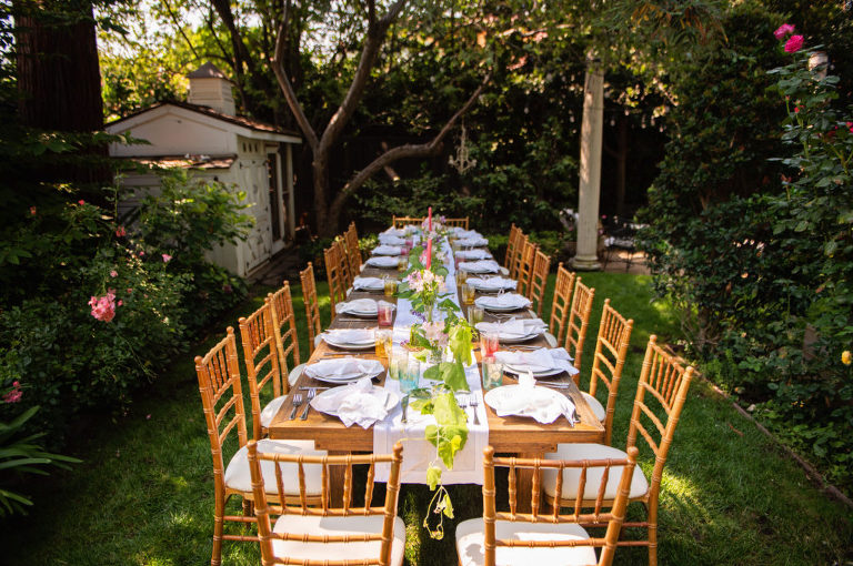 How To Throw An Elegant Backyard Bridal Shower