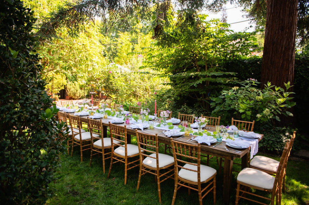 How To Throw An Elegant Backyard Bridal Shower - Steven Cotton Photography