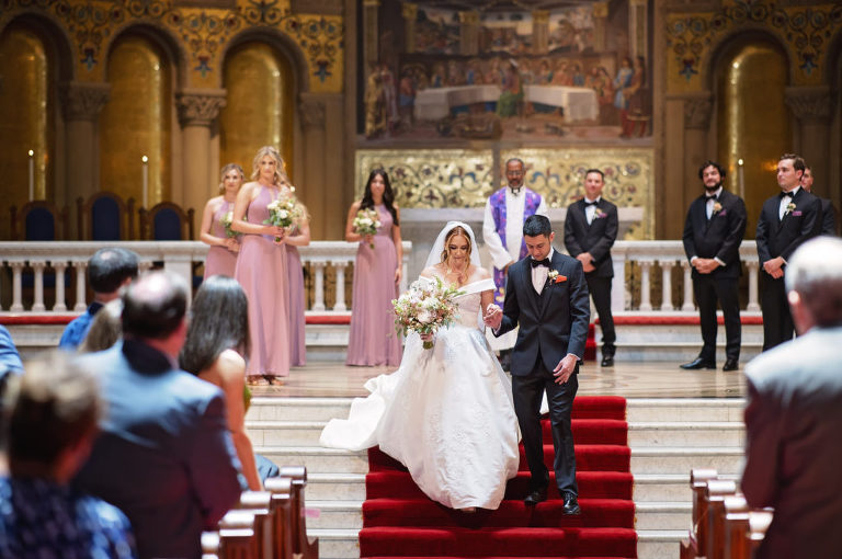 wedding photography at the Stanford Memorial Church