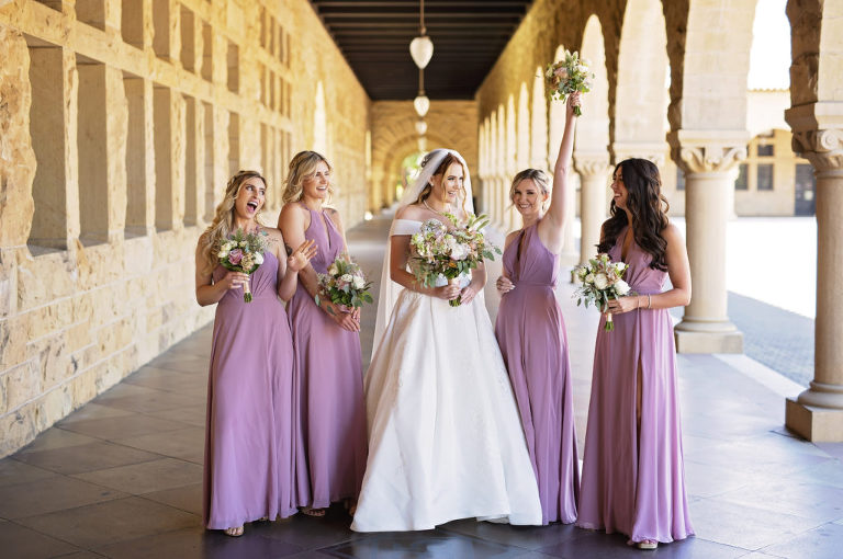 wedding photography at the Stanford Memorial Church