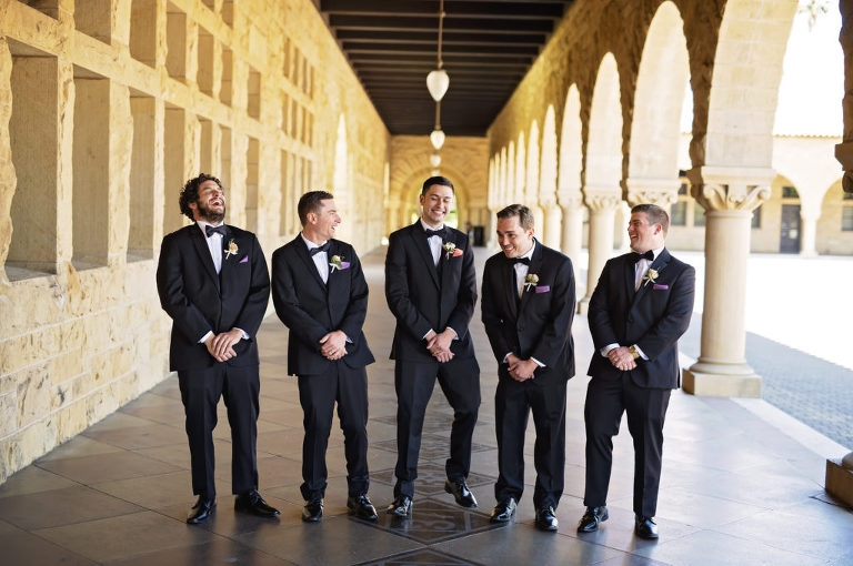 wedding photography at the Stanford Memorial Church