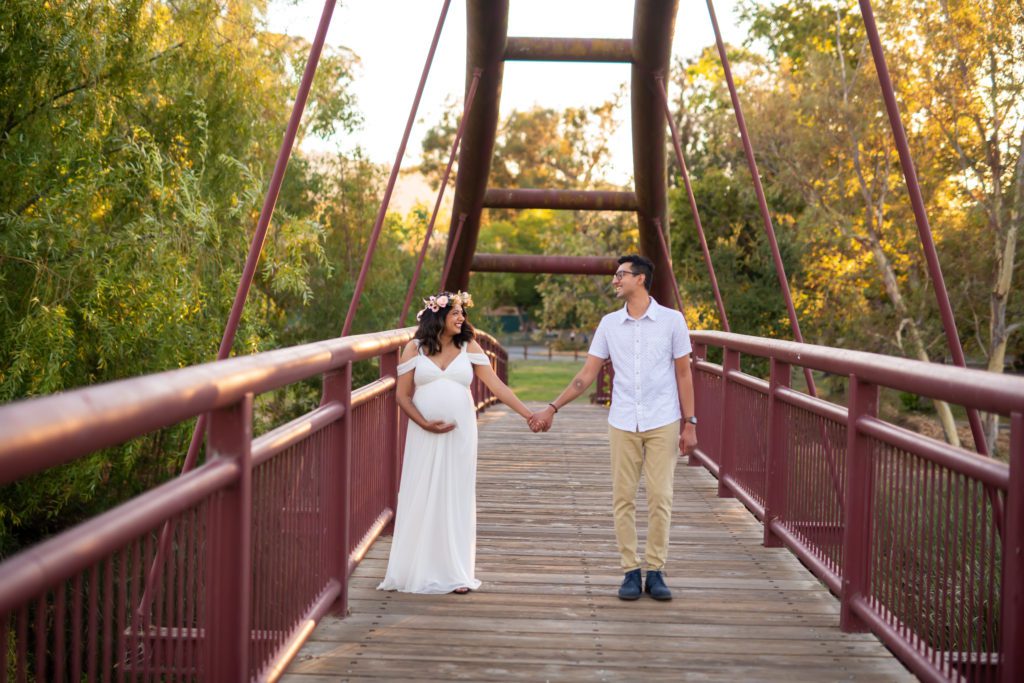 Is A White Dress Good For Maternity Portraits?
