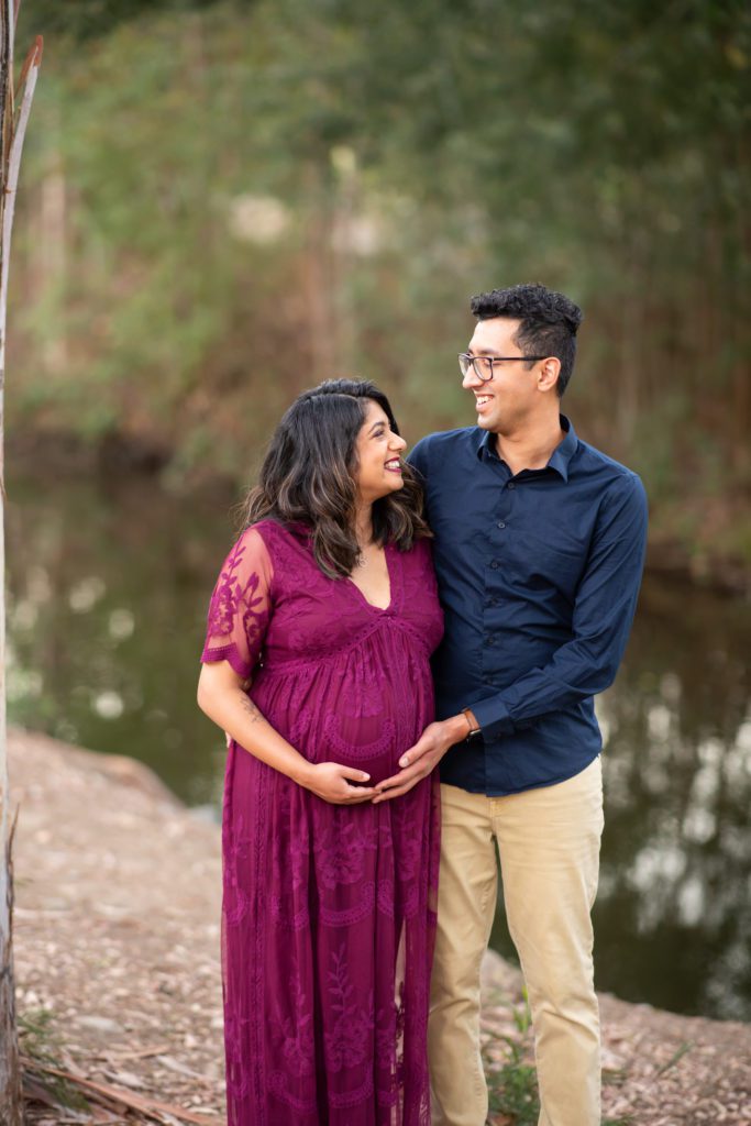 Is A White Dress Good For Maternity Portraits?