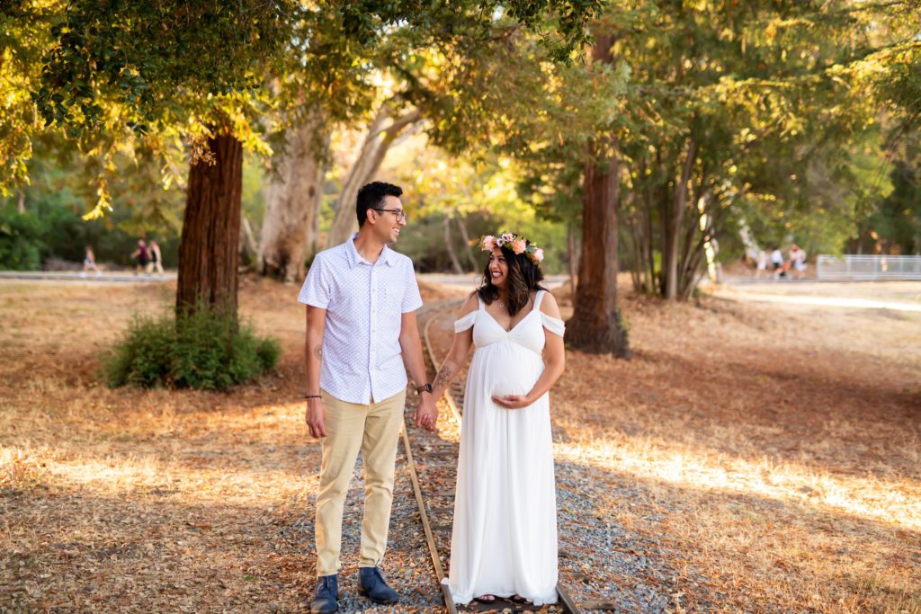Is A White Dress Good For Maternity Portraits?