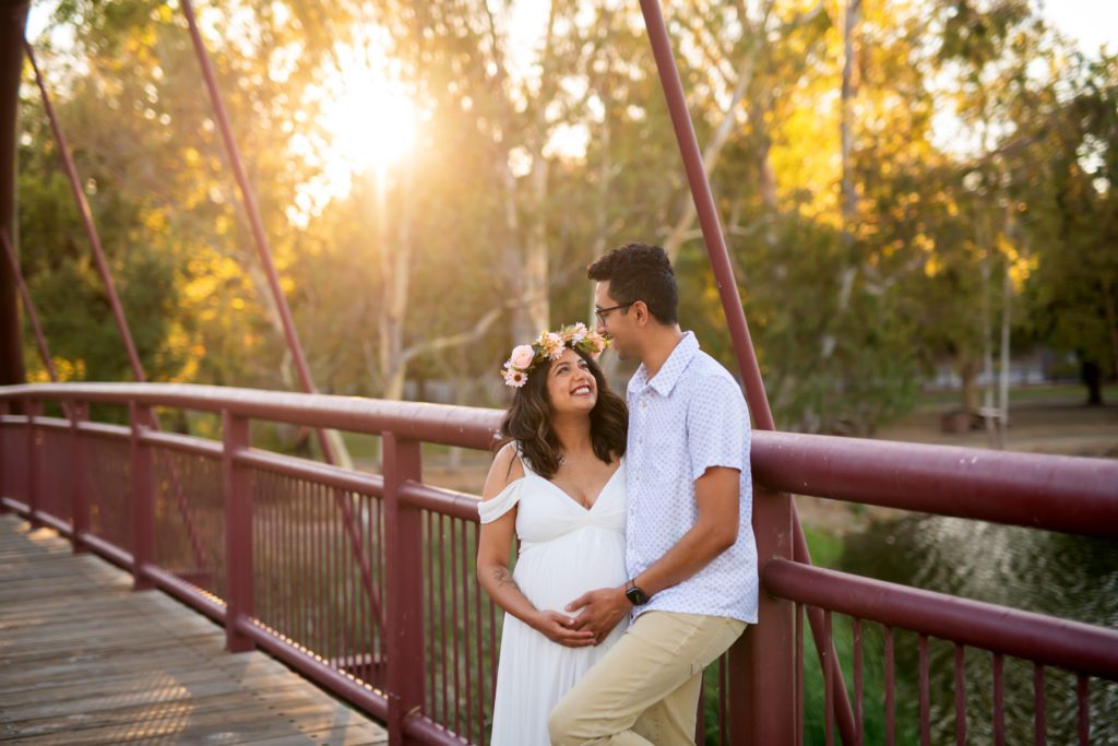 Is A White Dress Good For Maternity Portraits?