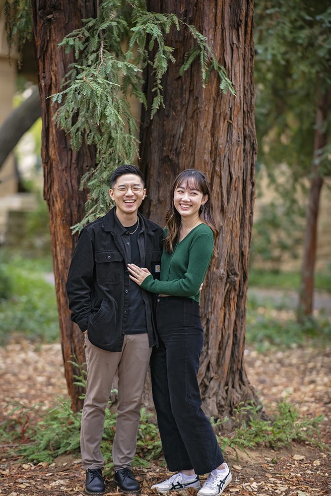 Family pictures at Stanford