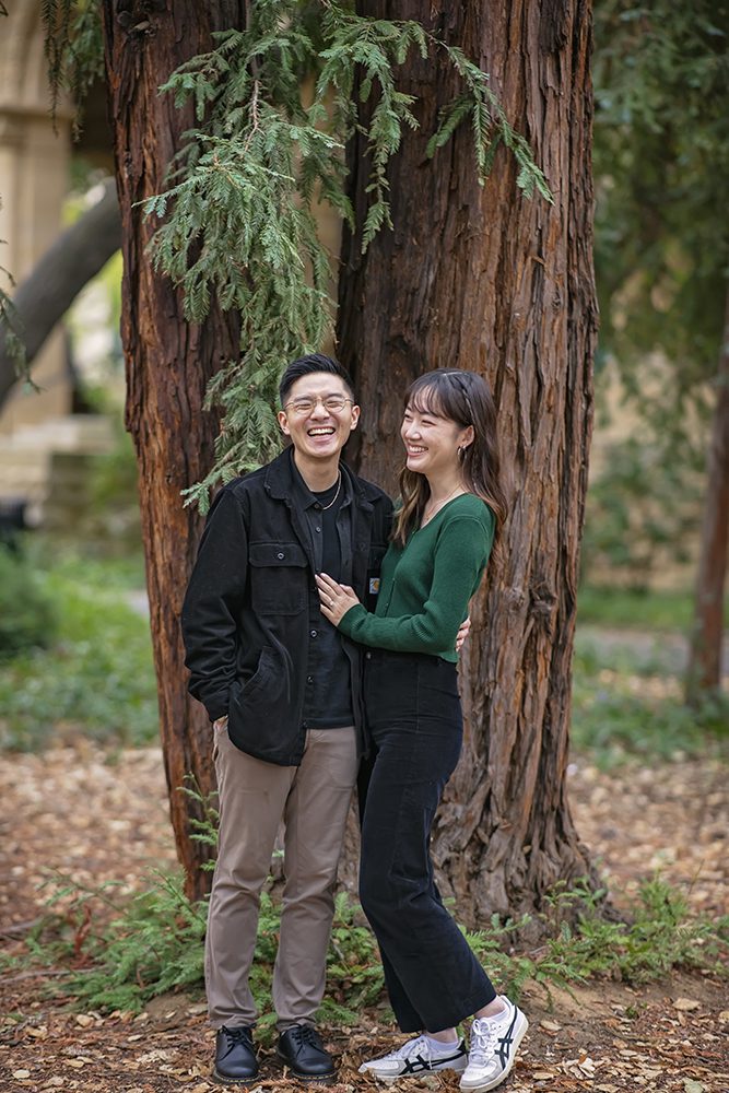 Family pictures at Stanford