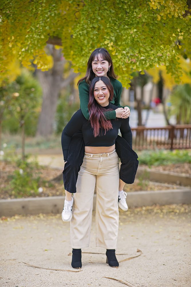 Family pictures at Stanford