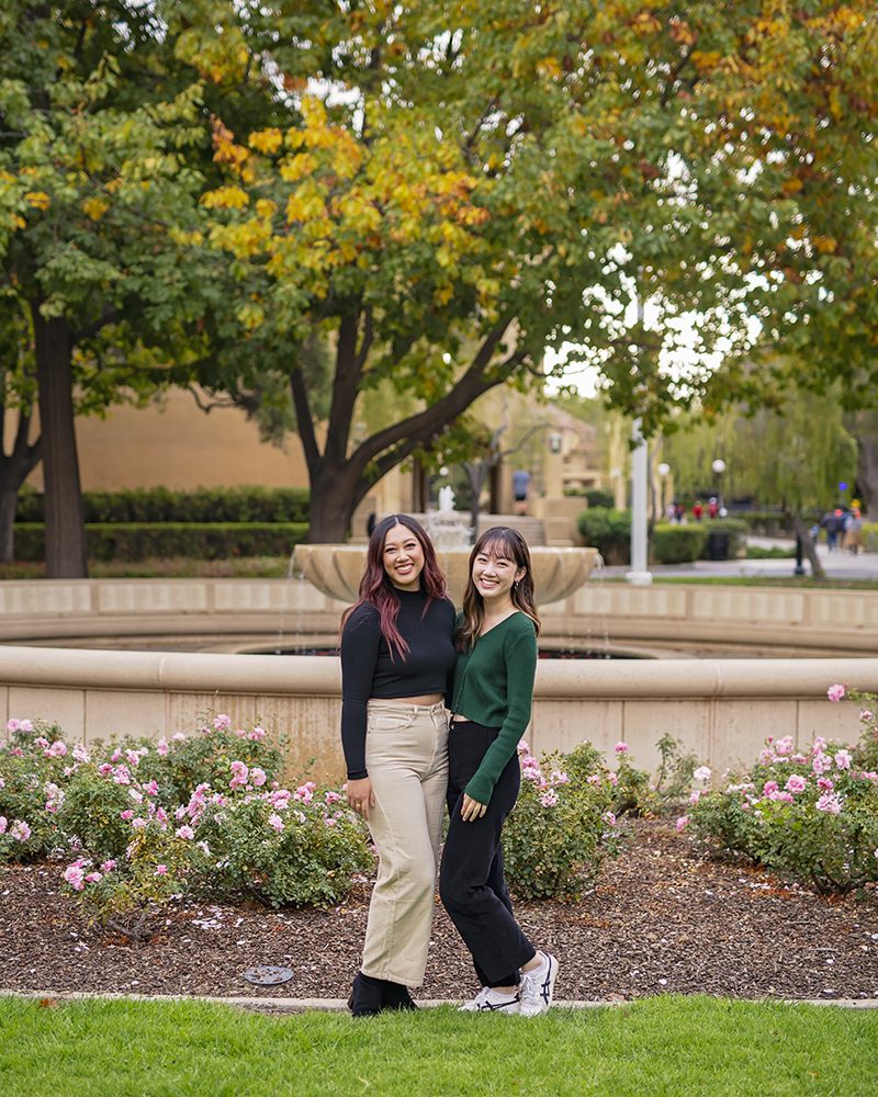 Family pictures at Stanford