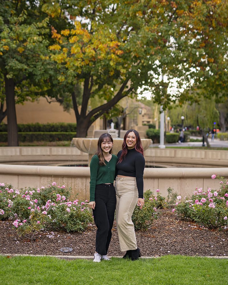 Family pictures at Stanford