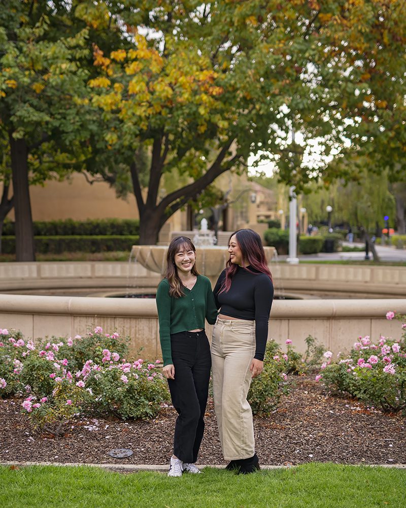 Family pictures at Stanford