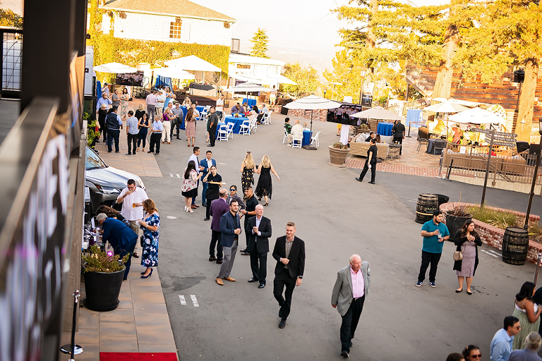 corporate event photography at the mountain winery