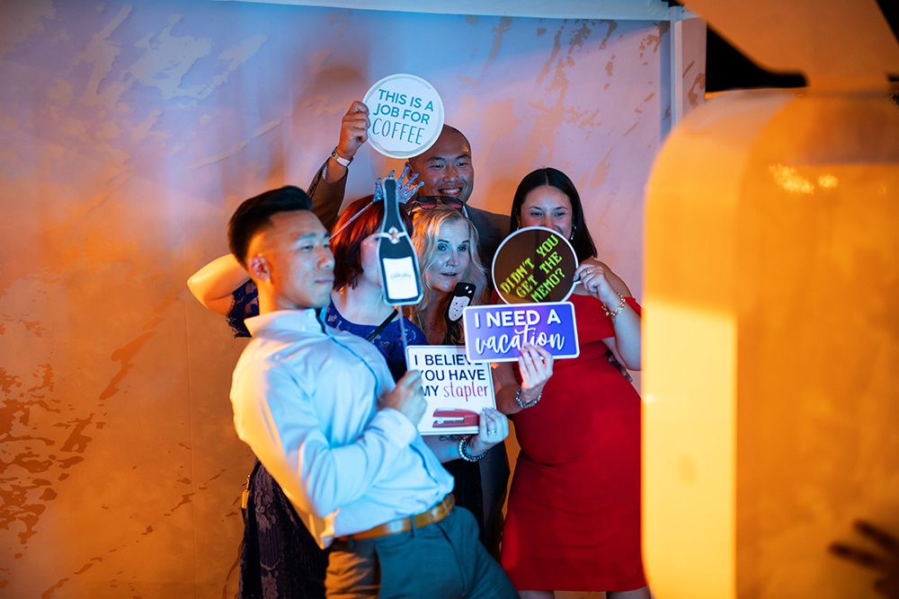 corporate event photography at the mountain winery