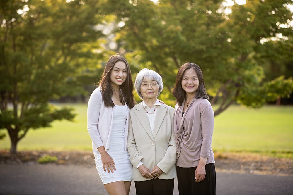 High school graduation portraits in Saratoga