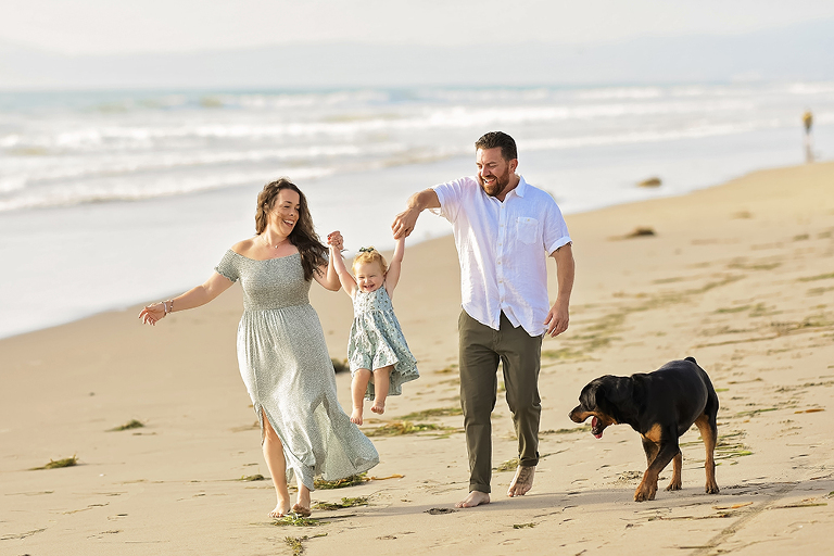 Beach family portraits