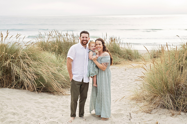 Beach family portraits