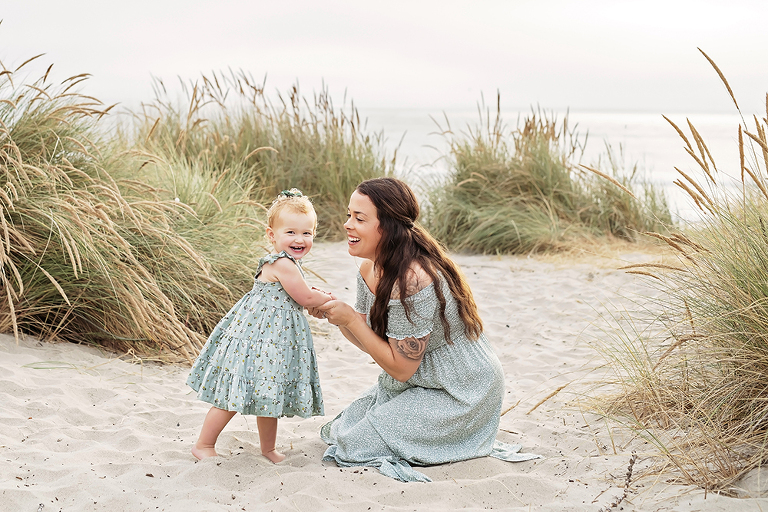 Beach family portraits