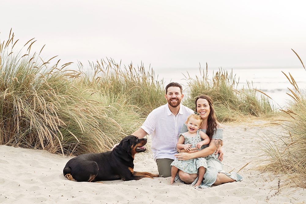 Beach family portraits