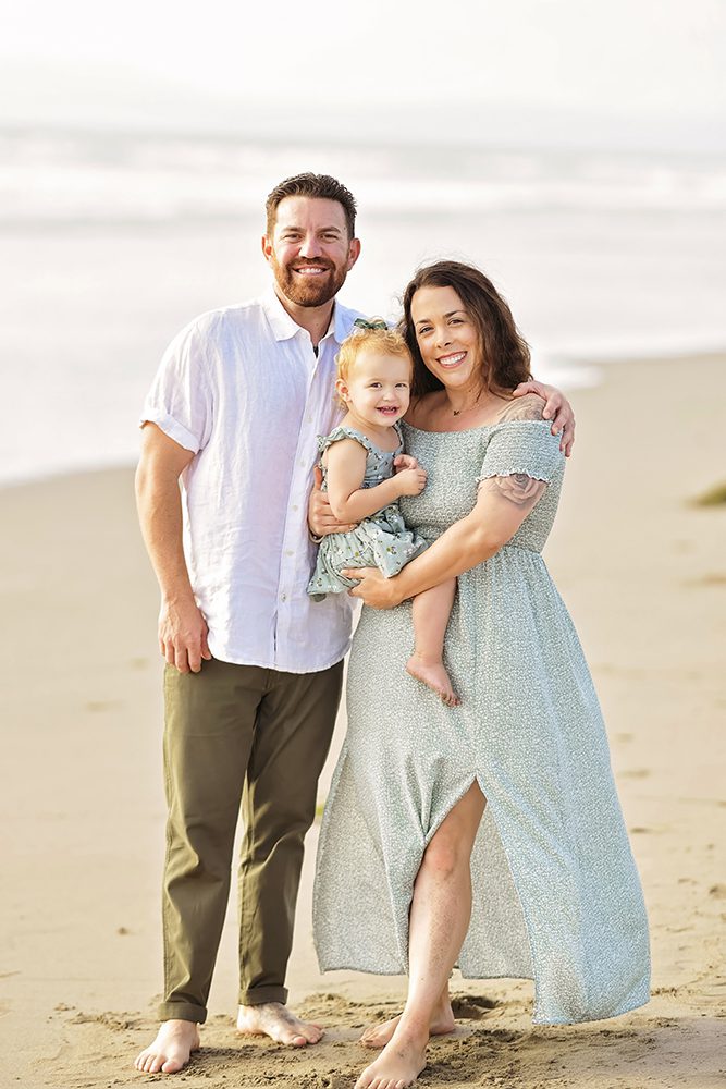Beach family portraits