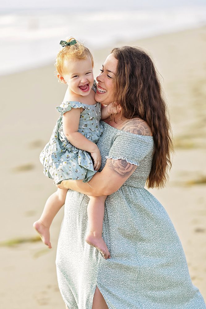 Beach family portraits