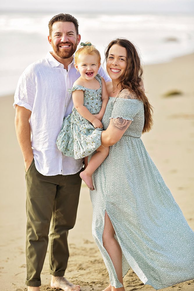 Beach family portraits