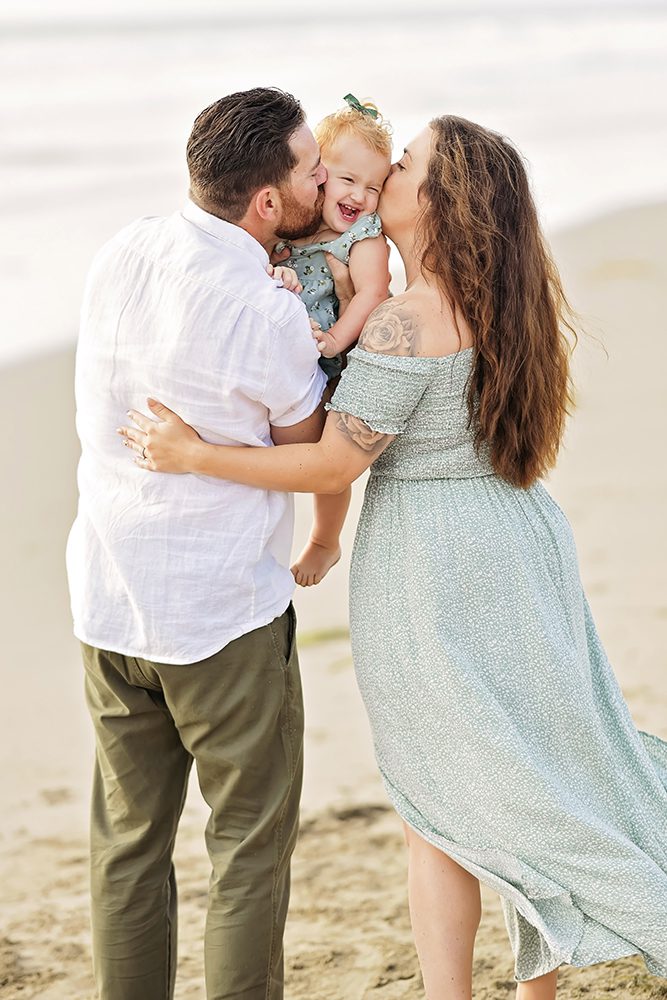 Beach family portraits