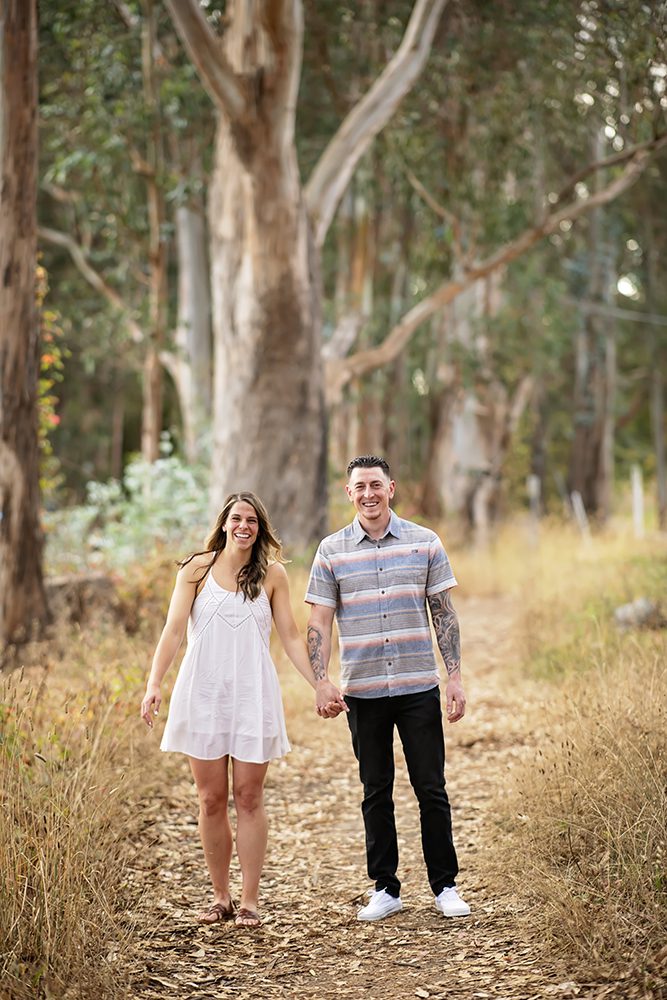 Beach Engagement Portraits in Capitola