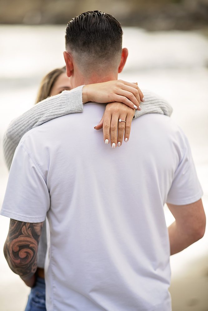 Beach Engagement Portraits in Capitola
