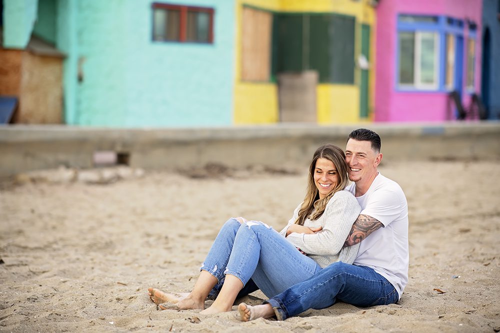 Beach Engagement Portraits in Capitola