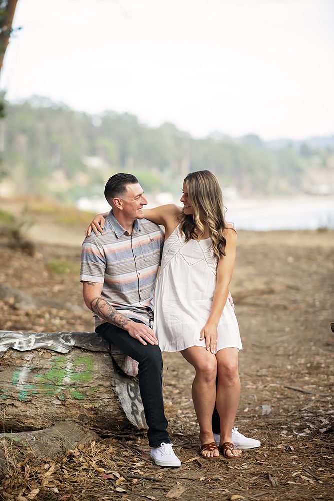 Beach Engagement Portraits in Capitola