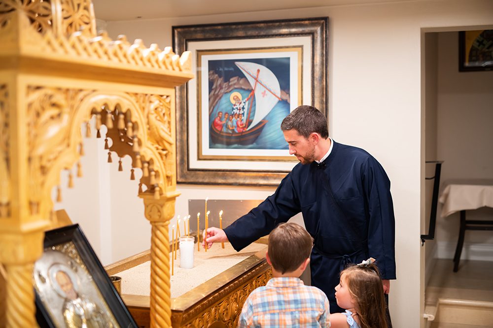 Baptism At Saint Nicholas Greek Orthodox Church
