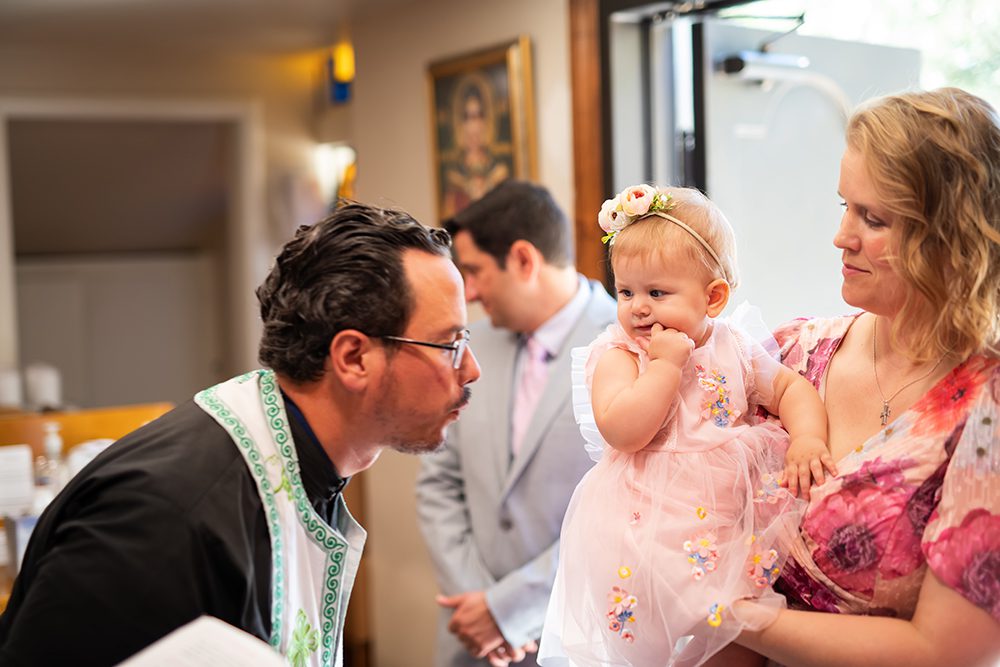 Baptism At Saint Nicholas Greek Orthodox Church