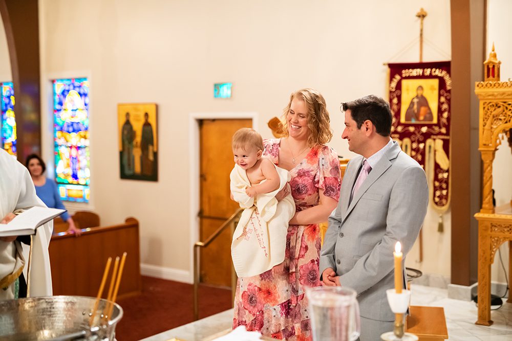 Baptism At Saint Nicholas Greek Orthodox Church
