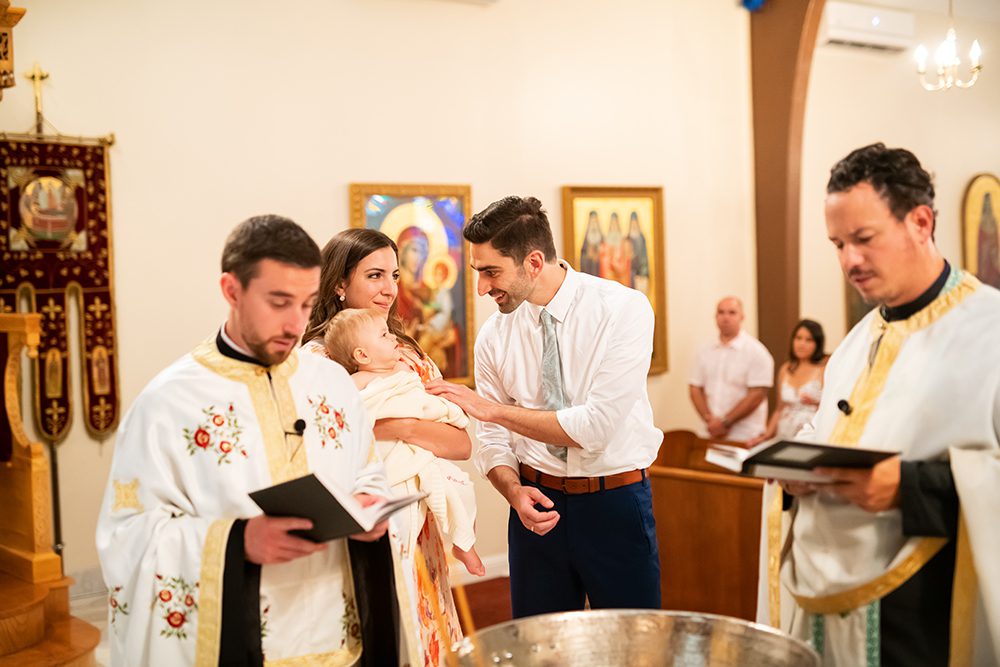 Baptism At Saint Nicholas Greek Orthodox Church