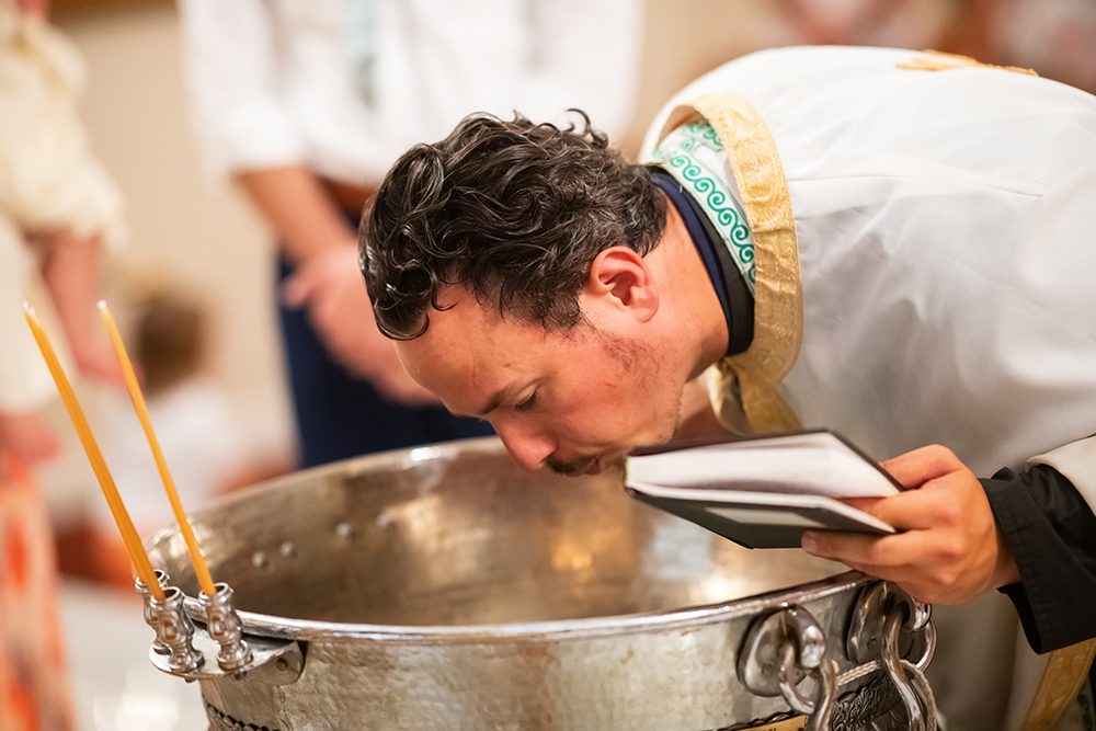 Baptism At Saint Nicholas Greek Orthodox Church
