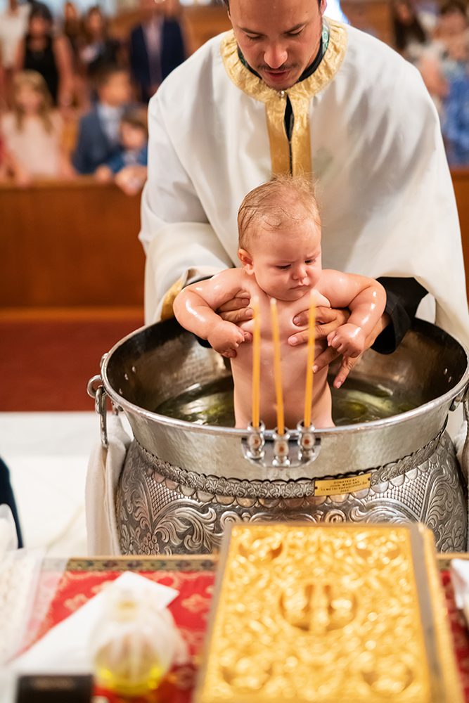 Baptism At Saint Nicholas Greek Orthodox Church
