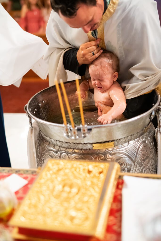 Baptism At Saint Nicholas Greek Orthodox Church