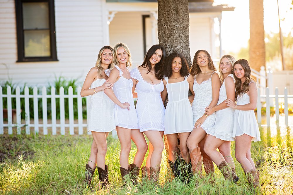 Group High School Graduation Portraits In San Jose