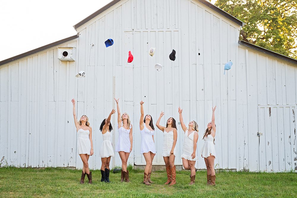 Group High School Graduation Portraits In San Jose