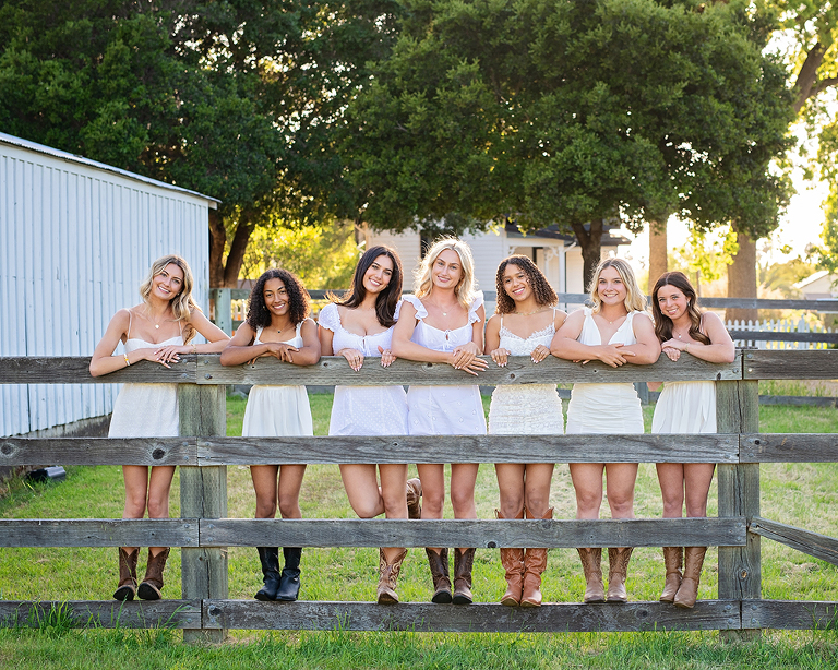 Group High School Graduation Portraits In San Jose