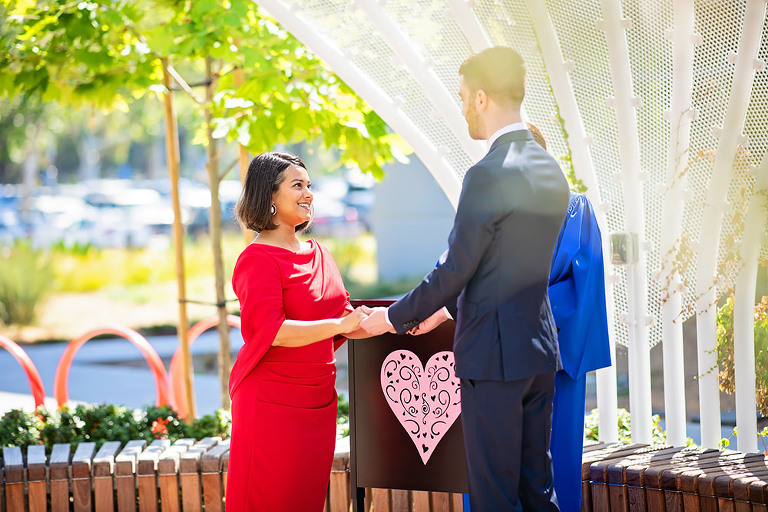 Civil Ceremony At The Santa Clara County Clerks Office