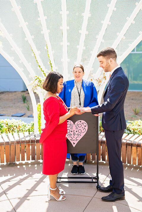 Civil Ceremony At The Santa Clara County Clerks Office